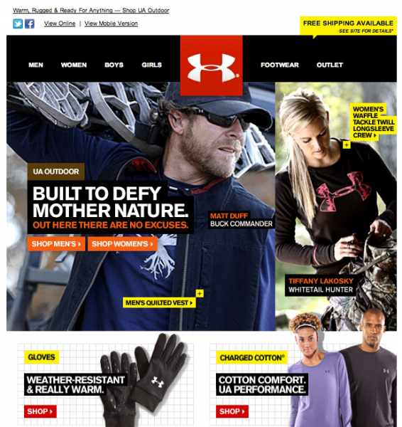 Under Armour Nature